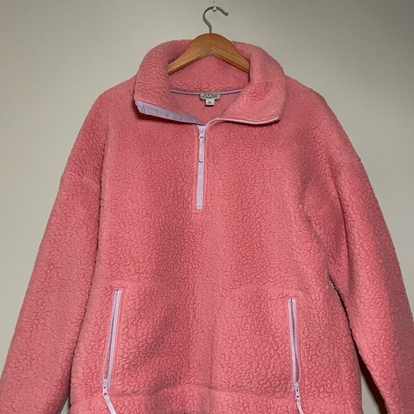 J. Crew Polartec Sherpa Fleece Half-Zip - Picture 2 of 6